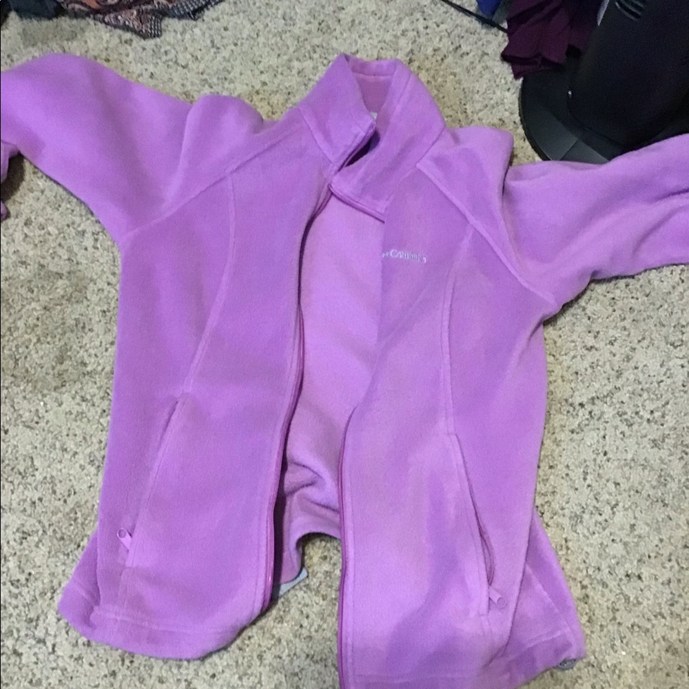 Purple Colombia fleece